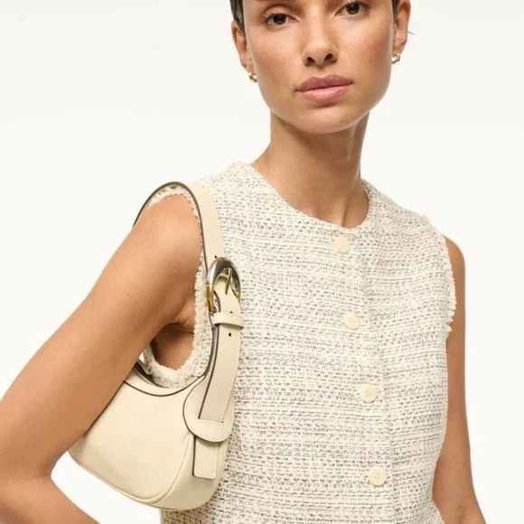 New • STAUD Owen bag in cream